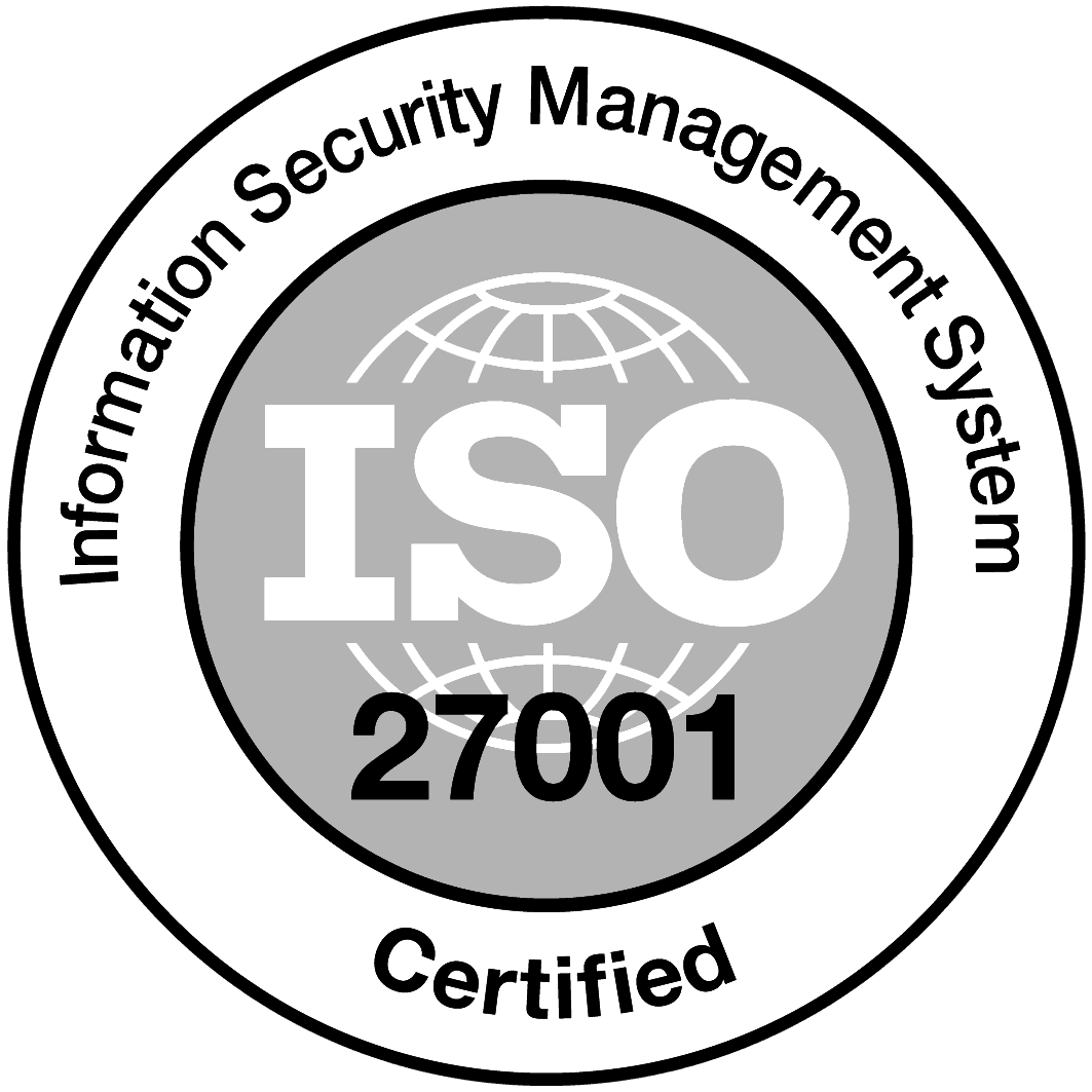 7 ISO certifications including ISO27001