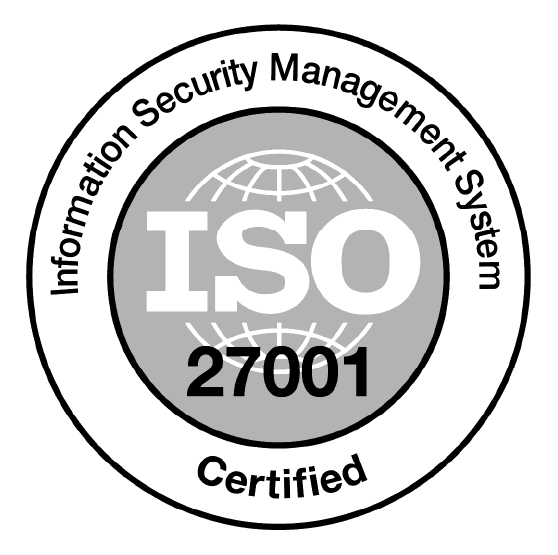 7 ISO Certifications including ISO27001